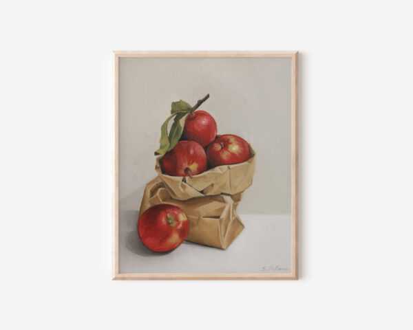 Bag of Apples | 8"x10"