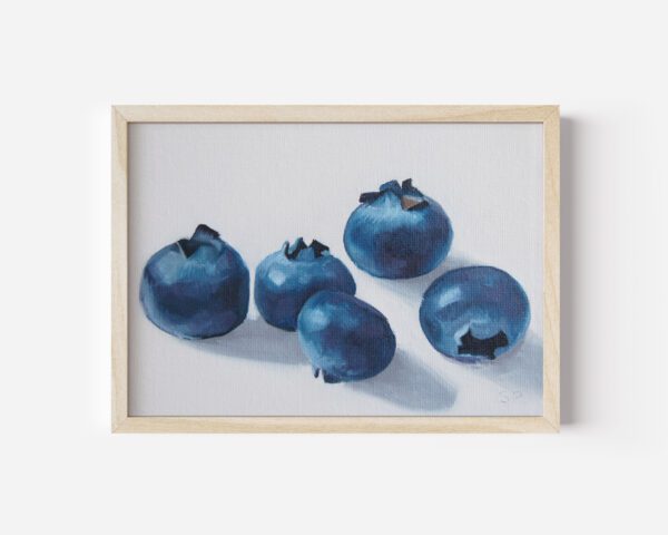 Blueberries | 5"x7"
