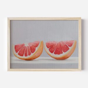 Grapefruit Slices | 5"x7"