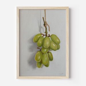 Hanging Grapes | 5" x 7"