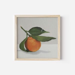 Shy Clementine | 6"x6"