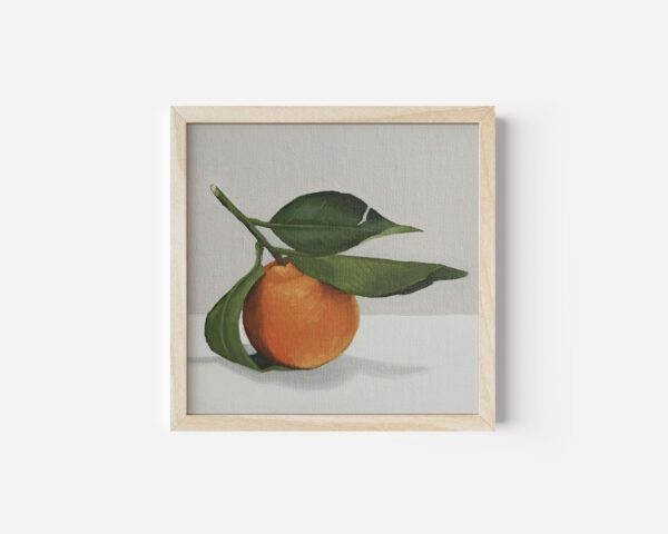 Shy Clementine | 6"x6"