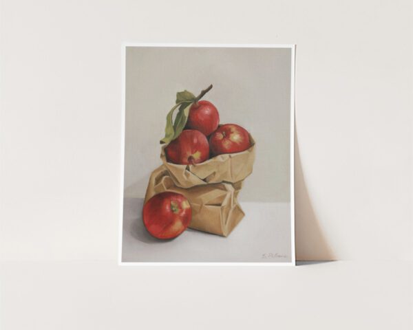 Bag of Apples Print 8"x10"