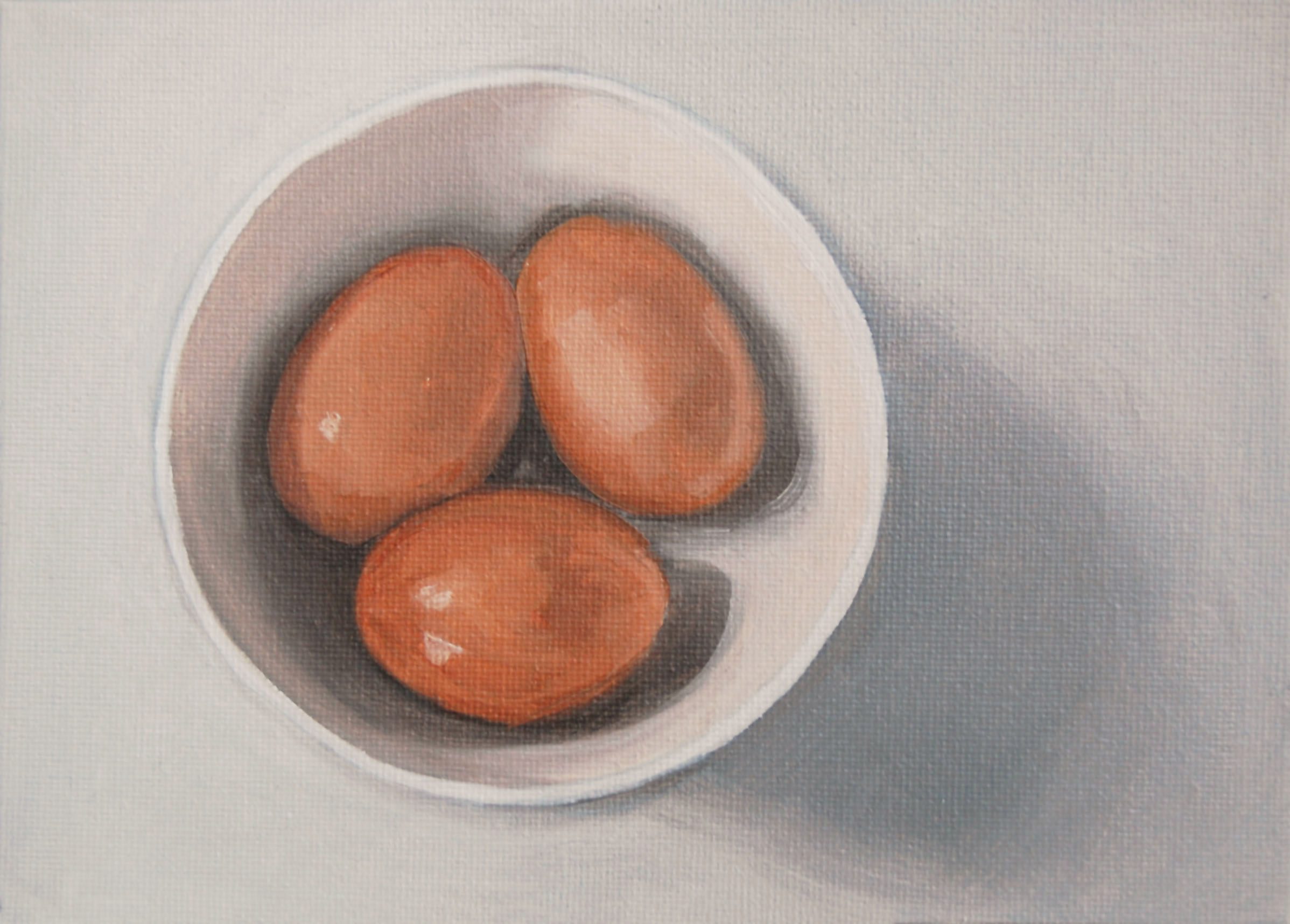 Eggs in a Bowl | 5"x7" - Image 2