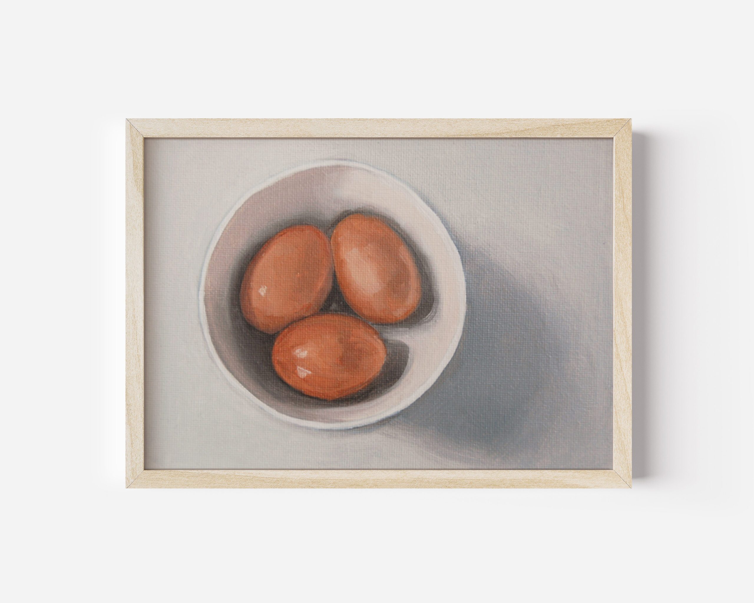 Eggs in a Bowl | 5"x7"
