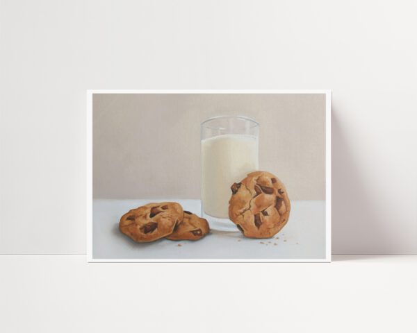 Milk and Cookies Print 5"x7"