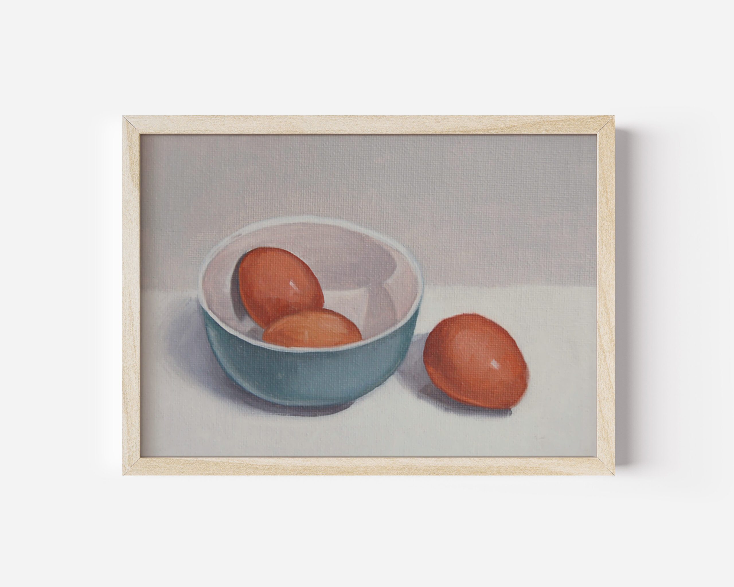 An Egg Out of the Bowl | 5"x7"