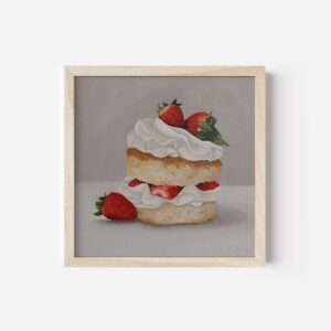 Strawberry Shortcake | 8"x8"