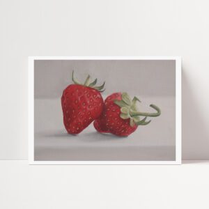 A Couple of Strawberries Print 5"x7"