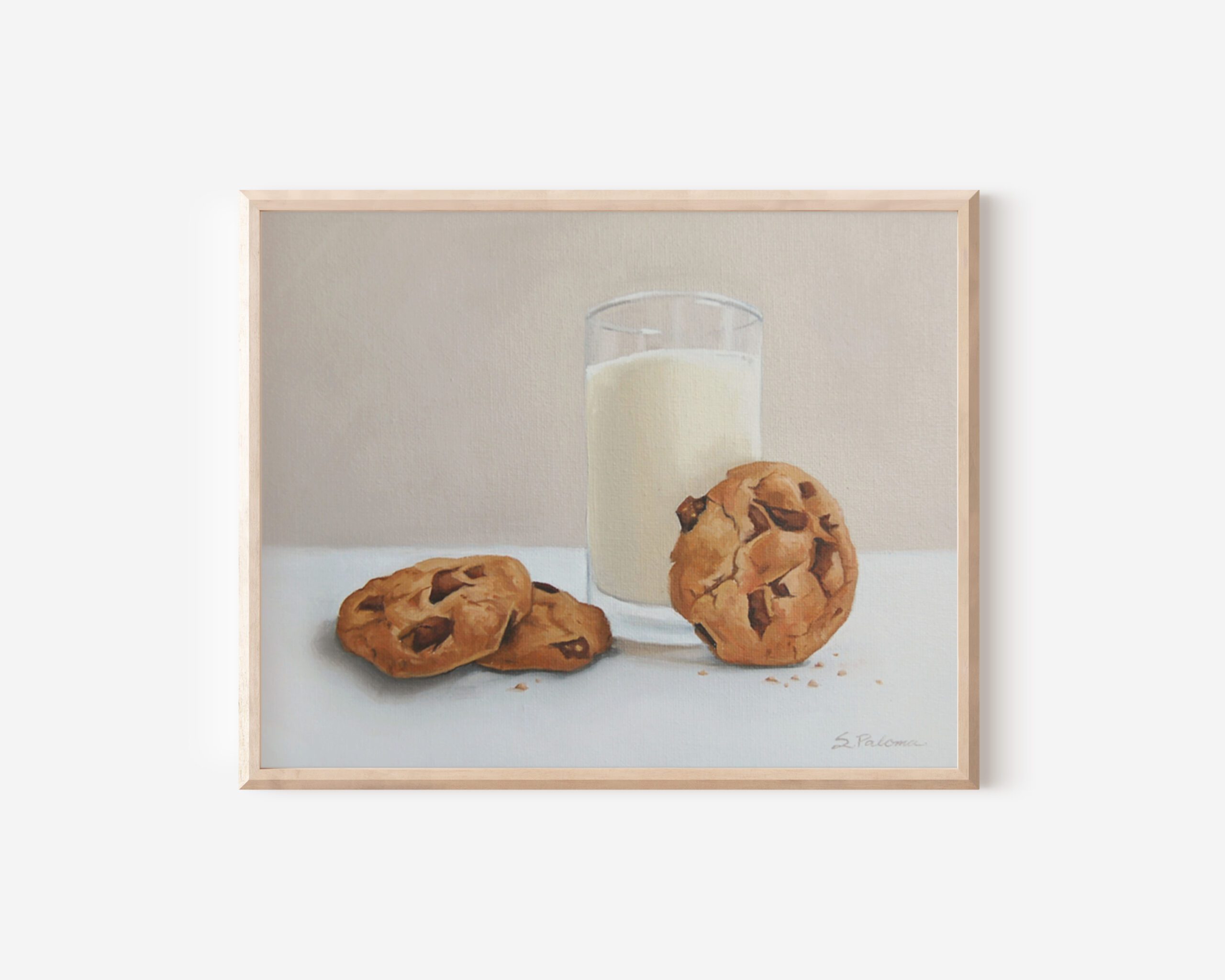 Milk and Cookies | 8" x10"