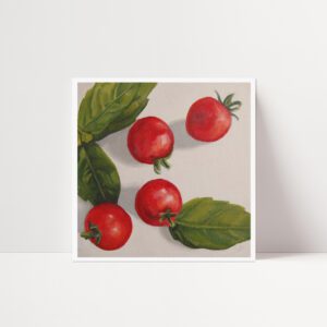 Cherry Tomatoes Print 6"x6"