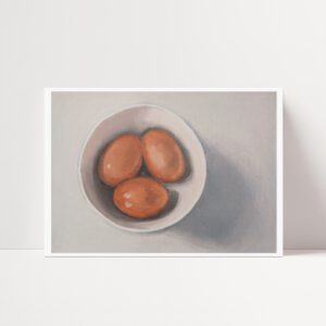Eggs in a Bowl Print 5"x7"