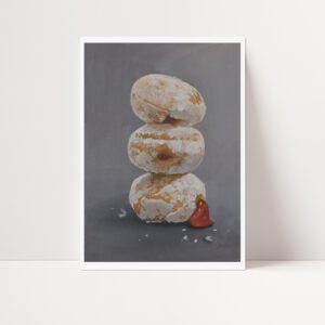 Stacked Jelly Timbits 5"x7"
