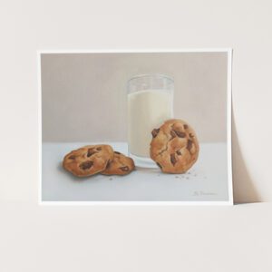 Milk and Cookies Print 8"x10"