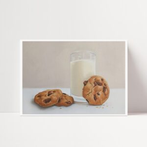 Milk and Cookies Print 5"x7"