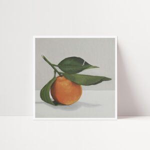 Shy Clementine Print 6"x6"