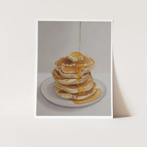 A Stack of Pancakes Print 8"x10"
