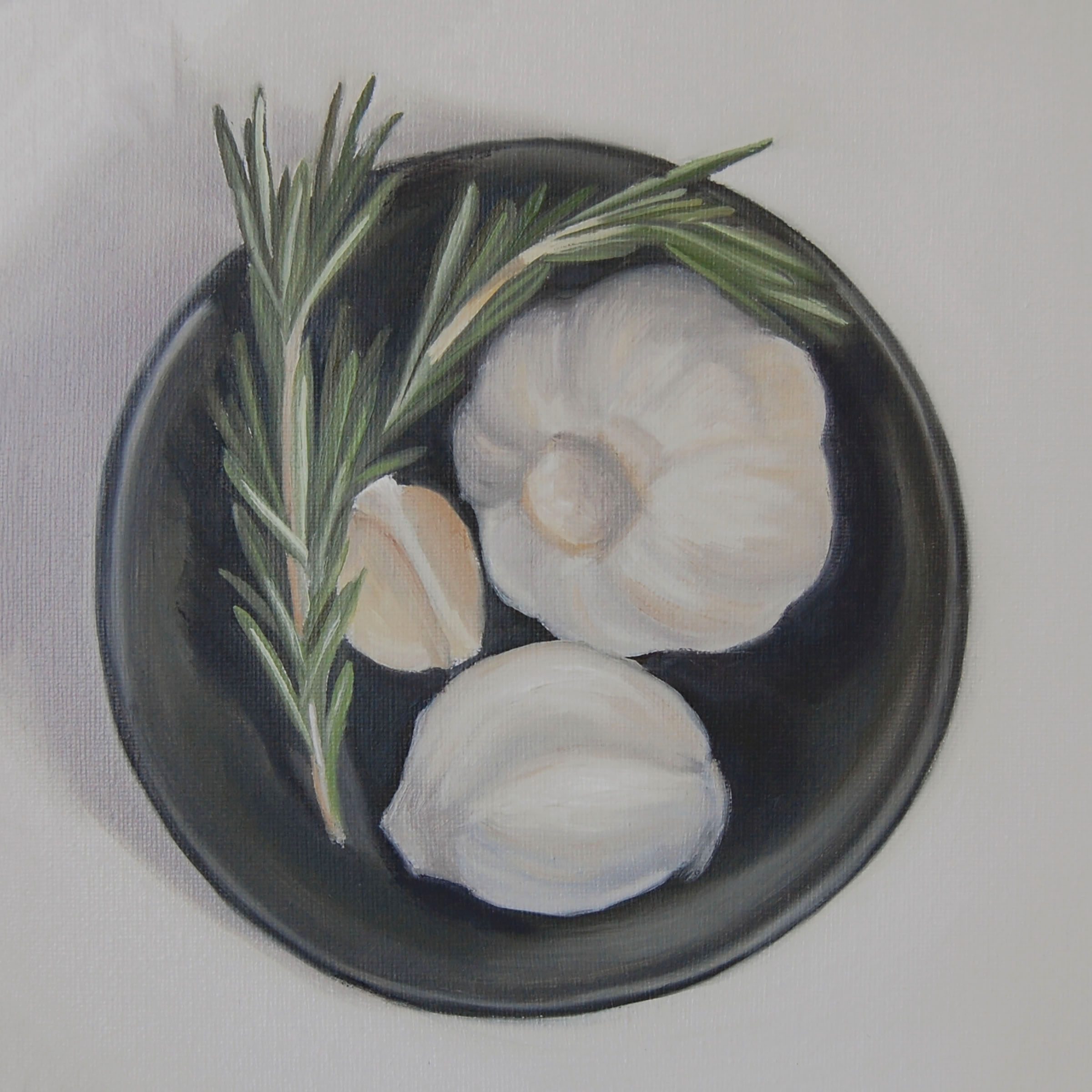 Rosemary and Garlic | 8"x8" - Image 2
